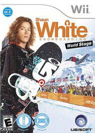Game Wii Shaun WHITE Snowboarding world stage