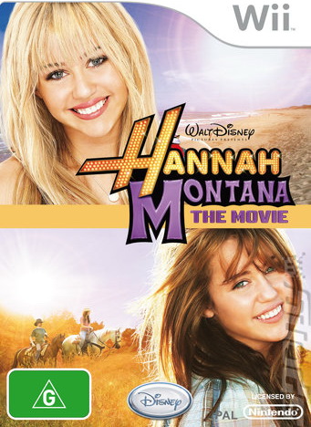 Game Wii Hannah Montana The Movie