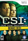 Game Wii CSI Deadly Intent