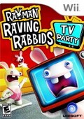Game Wii Rayman Raving Rabbids TV Party